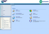 NETconsent Reporter Pro produces over 40 graphical